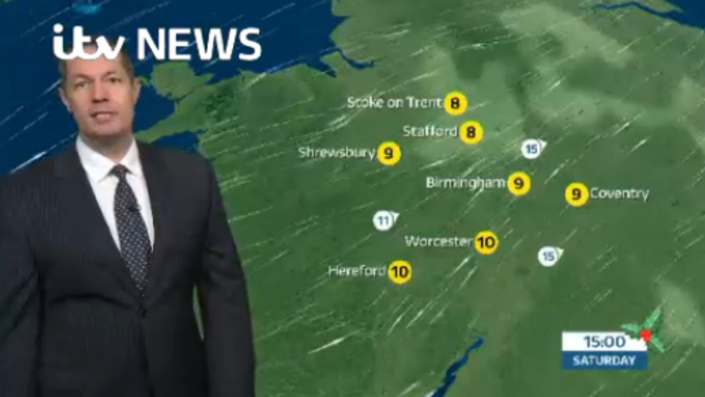 West Midlands Weather: Windy with patches of light rain | ITV News Central