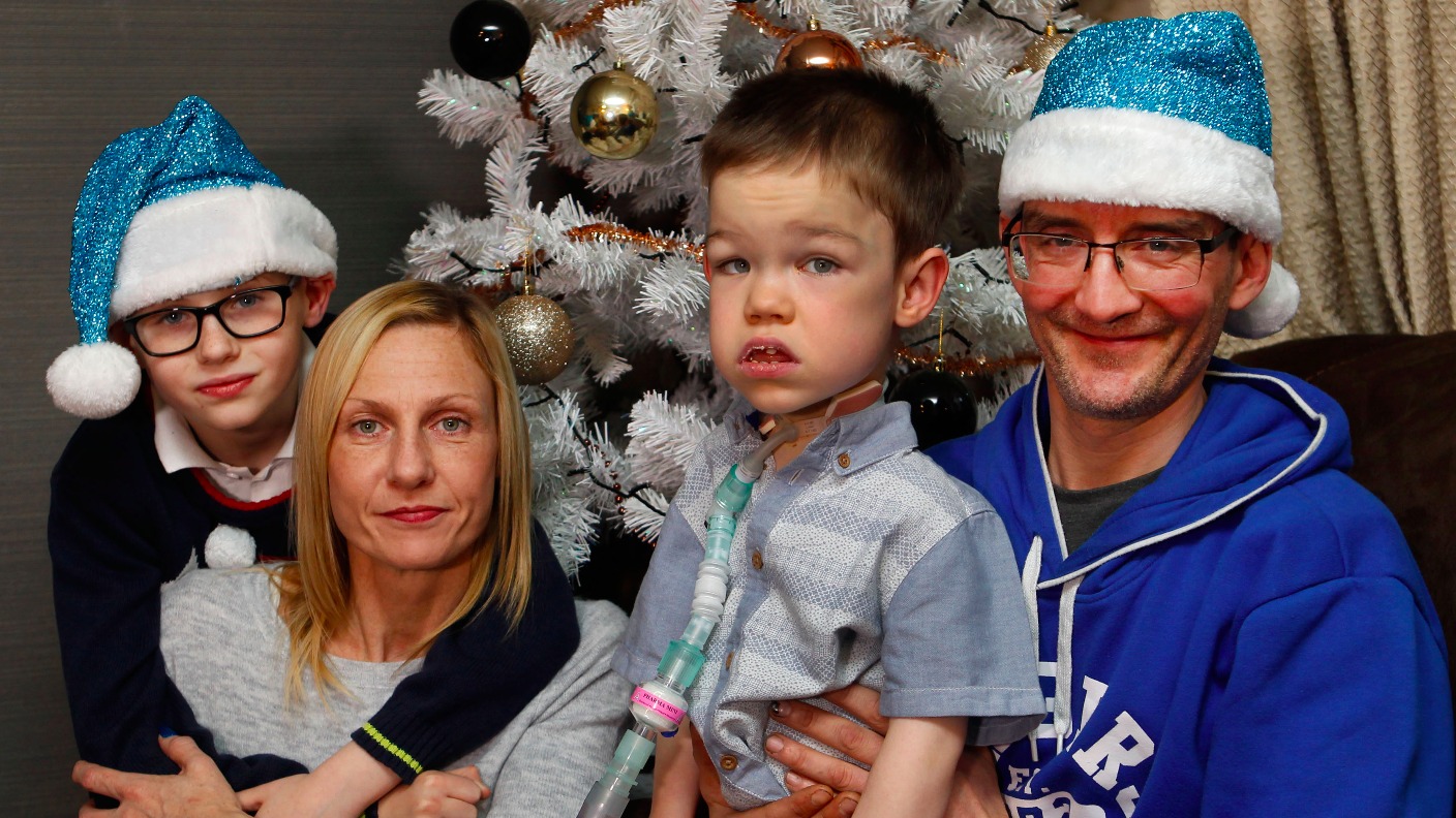 Stockport family fundraising to help save son's life ITV News Granada