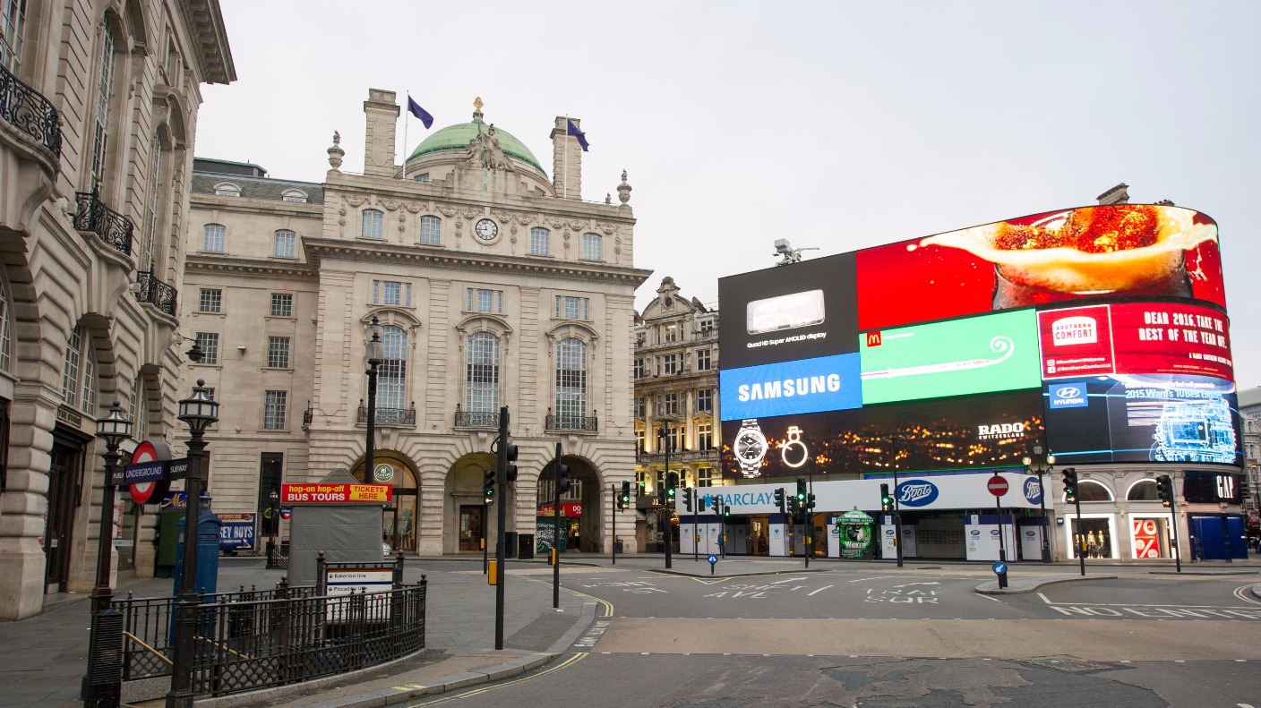 Piccadilly Circus and Shaftesbury Avenue closed after pedestrian