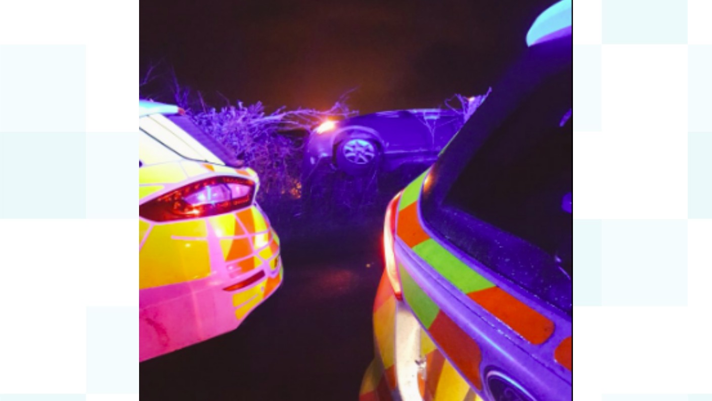 Multiple crashes as black ice hits roads | ITV News Anglia