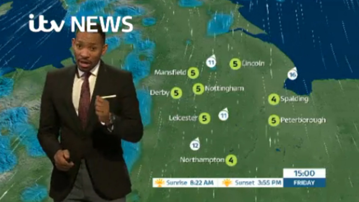 East Midlands Weather: Frosty night and more cloud | ITV News Central