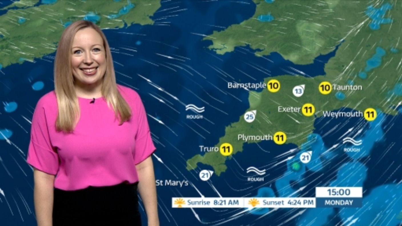 A week of showers and wind with cold weather ahead | ITV News West Country