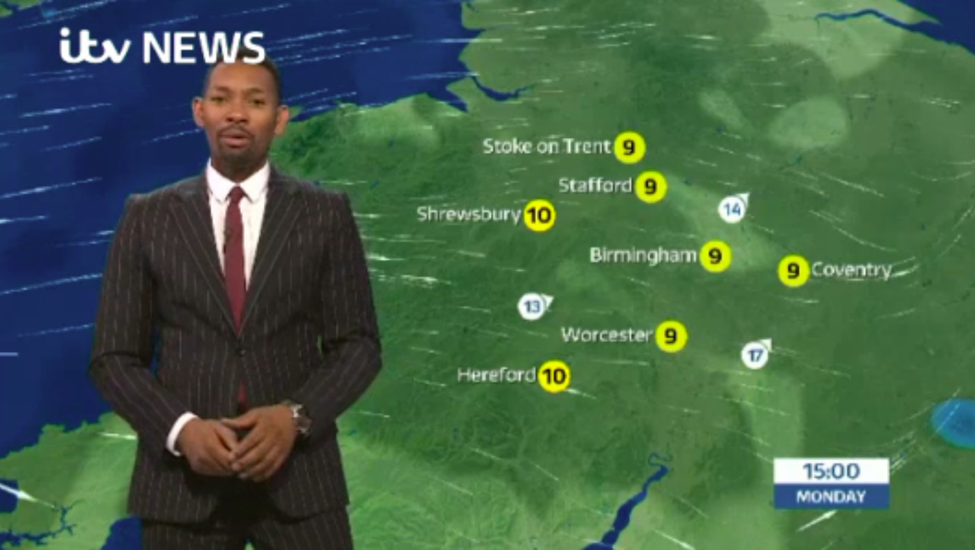 West Midlands Weather: Becoming colder with rain | ITV News Central