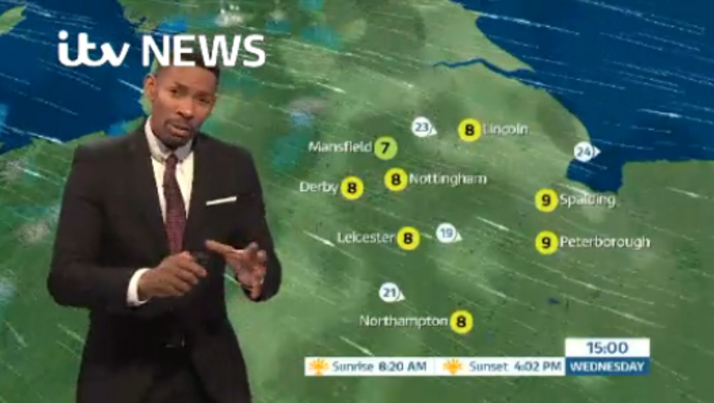 East Midlands Weather: Rain for a time overnight | ITV News Central