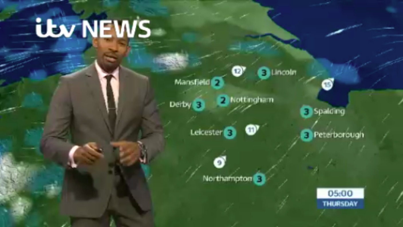 East Midlands Weather: Very windy with clear spells | ITV News Central