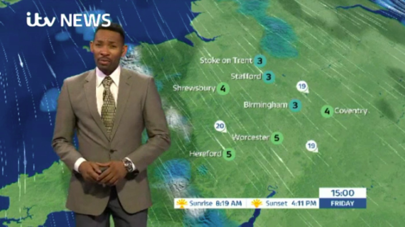 West Midlands Weather: Risk of ice and snow showers | ITV News Central