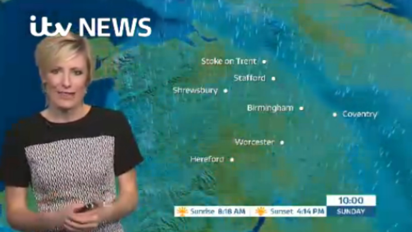West Midlands Weather: Heavy outbreaks of rain | ITV News Central