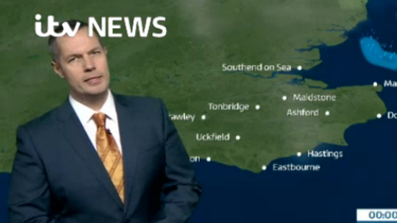 Sunday evening's weather for the east of the region | ITV News Meridian