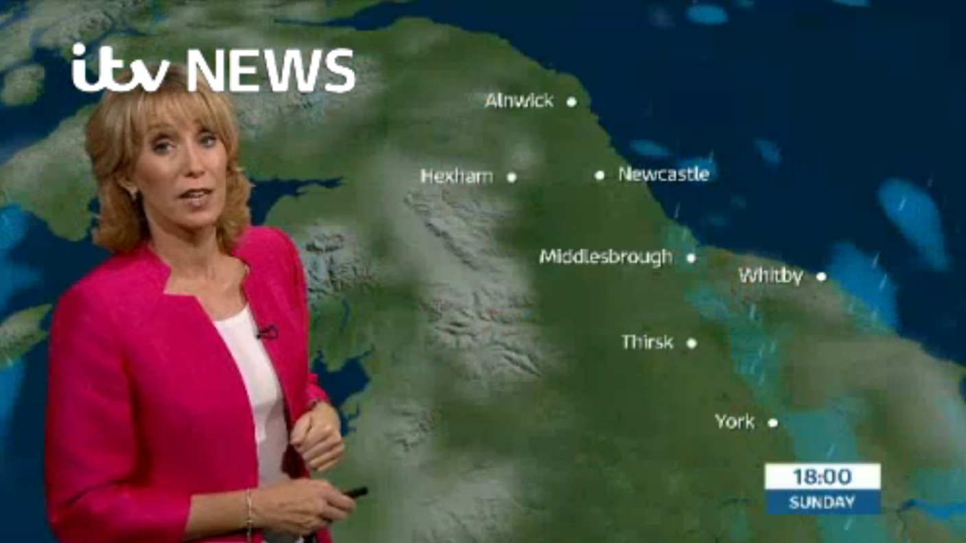 VIDEO: Sunday's forecast for the North East region | ITV News Tyne Tees
