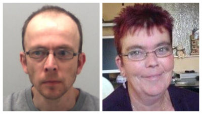 Andrew Wilding, left, was convicted of the murder of his mother Elsie Pinder.
Credit: Essex Police