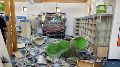 181021-hardley fire station library crash