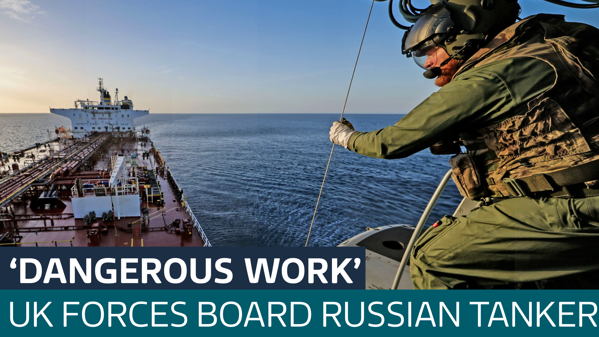 UK forces intercept Russian oil tanker in English Channel for the first time