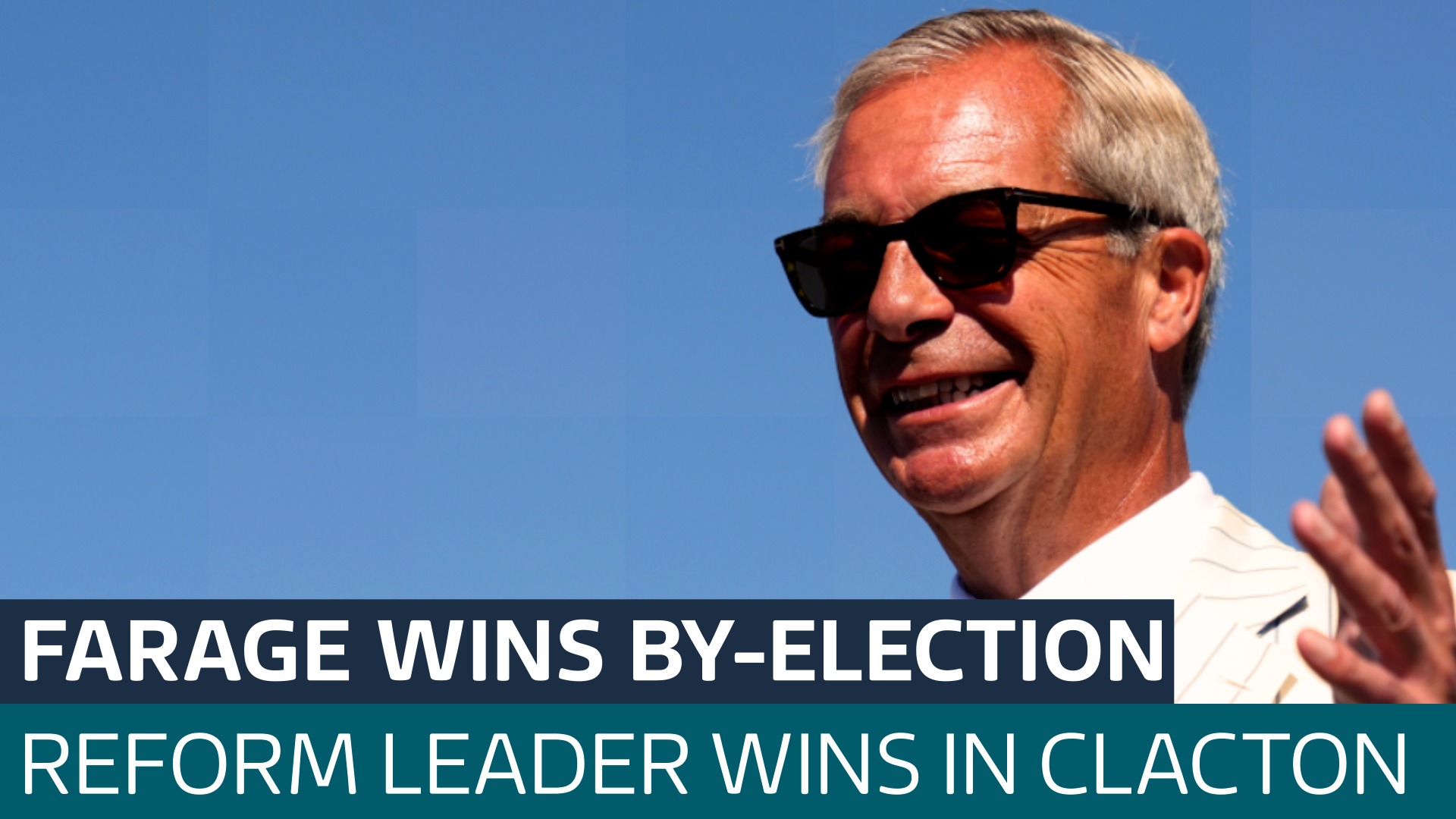 Nigel Farage wins Clacton by-election triggered by his own resignation