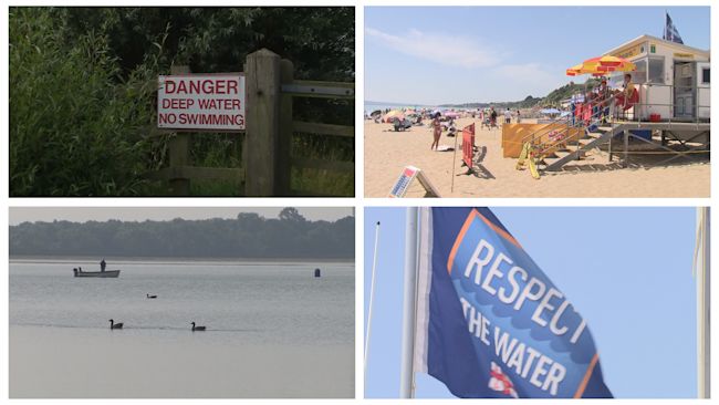 Summer heatwave water safety warning