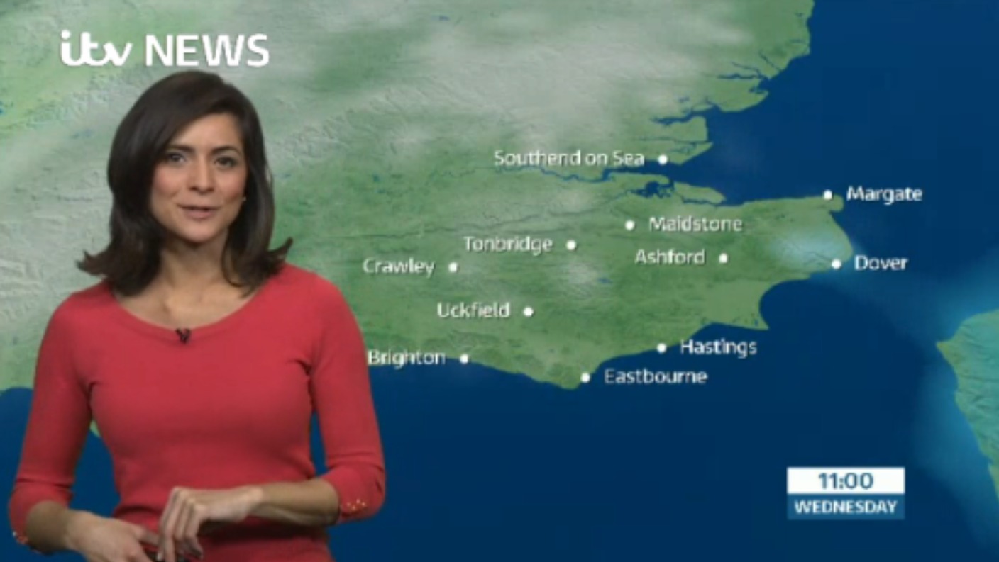 Today's weather forecast for the east of the region | ITV News Meridian