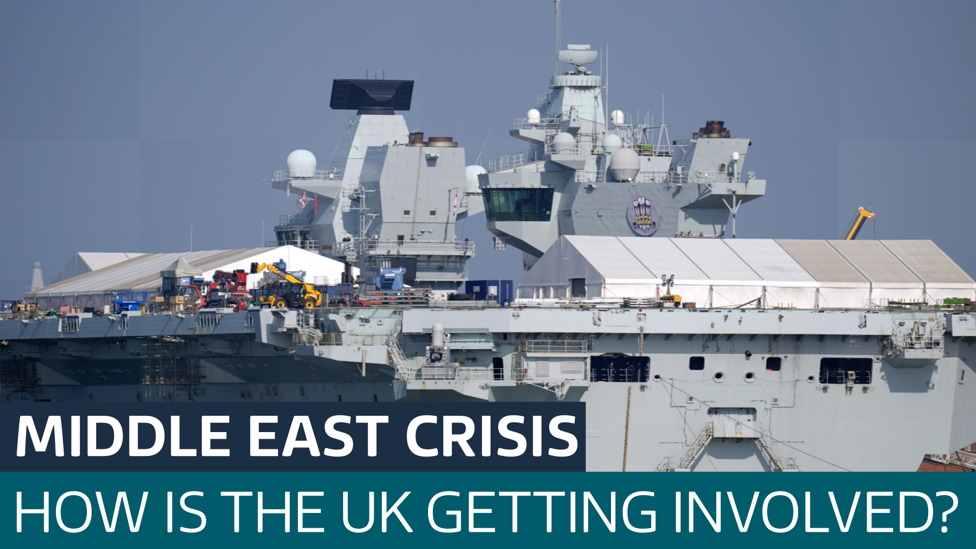 Preparations to deploy aircraft carrier HMS Prince of Wales stepped up as Middle East war continues - Latest From ITV News