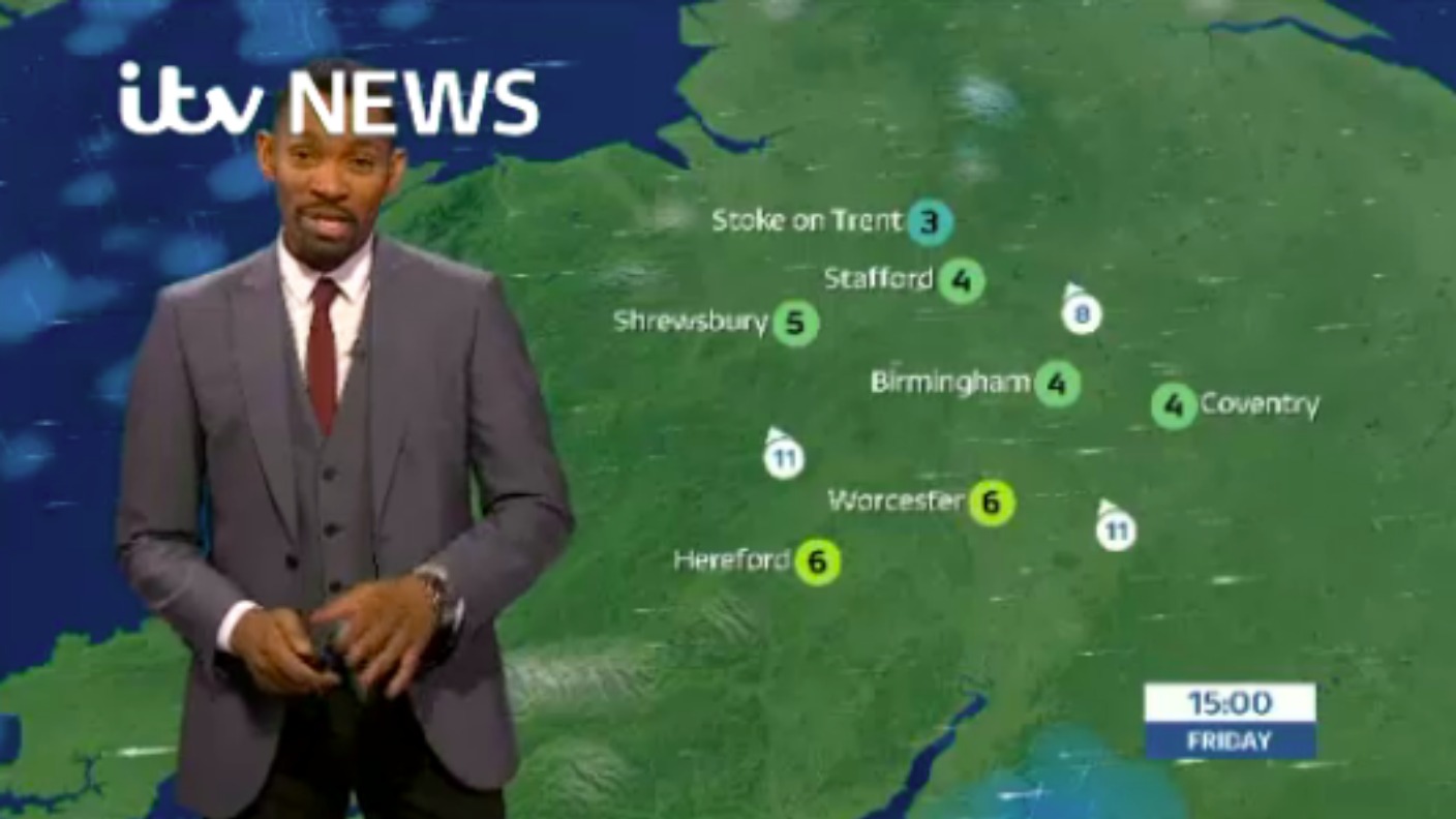 West Midlands Weather: Turning cloudier with some rain | ITV News Central