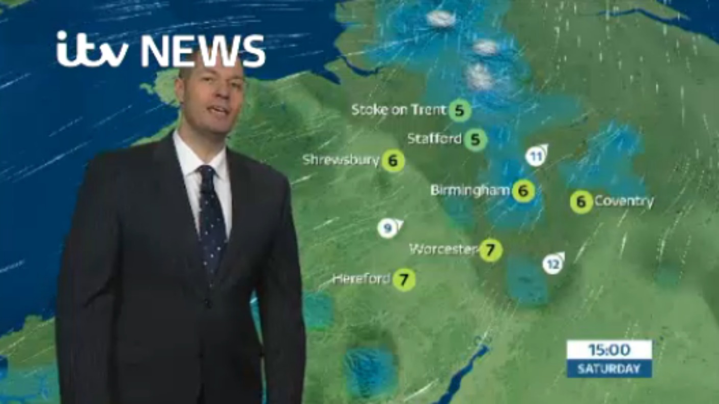 West Midlands Weather: Showers and possible snow | ITV News Central