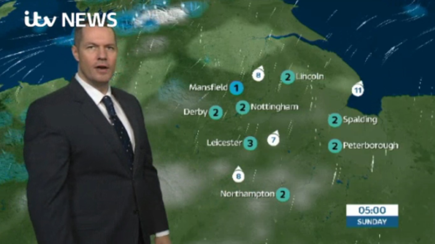 East Midlands Weather: Patchy frost and ice | ITV News Central