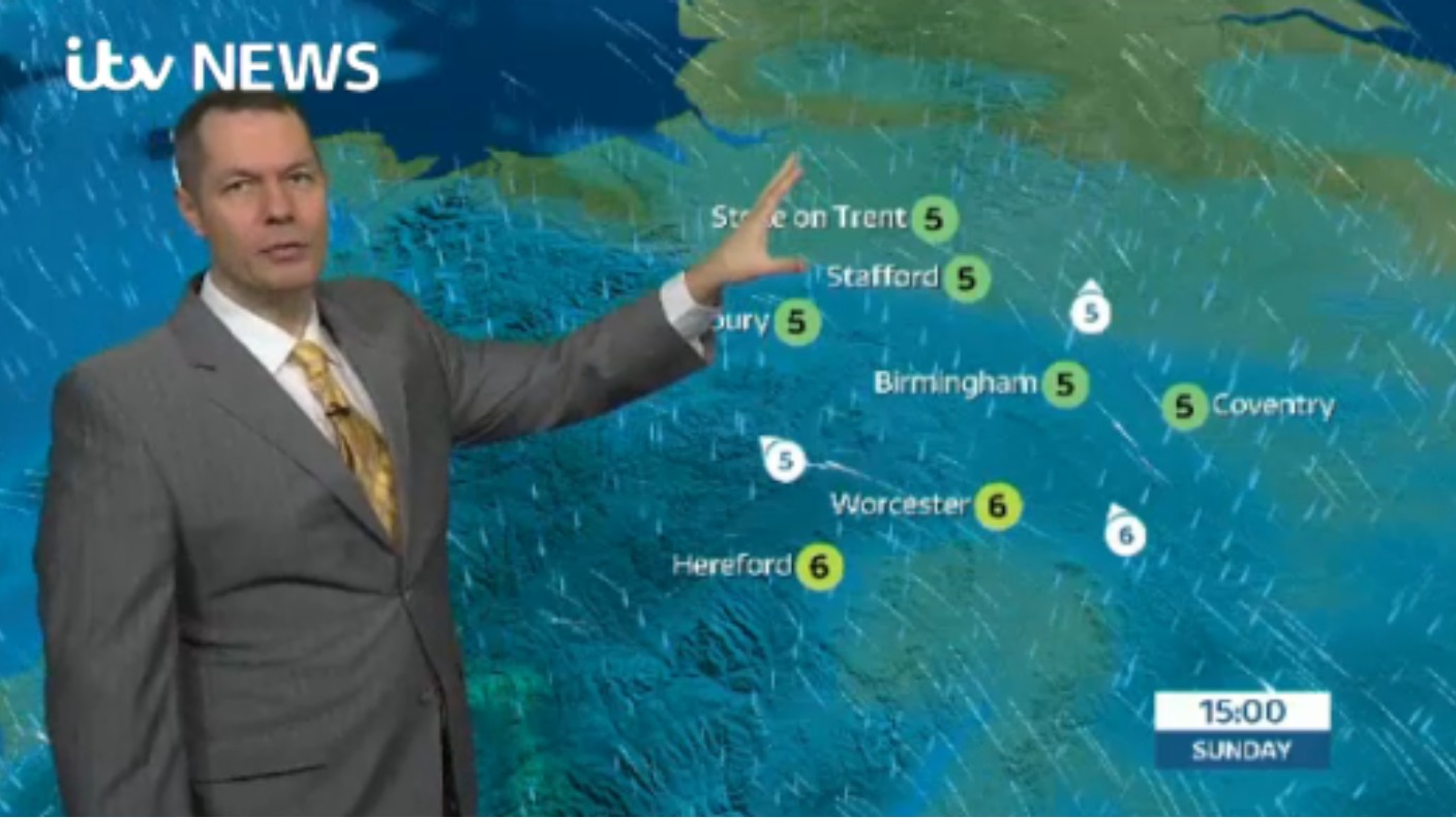 West Midlands Weather: Heavy rain | ITV News Central