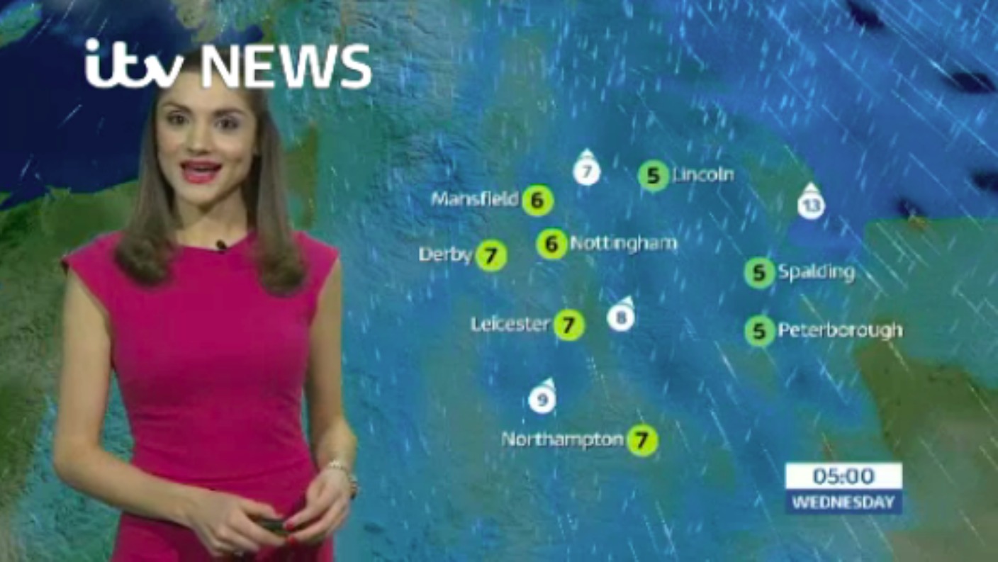 East Midlands Weather: Cloudy with outbreaks of rain | ITV News Central