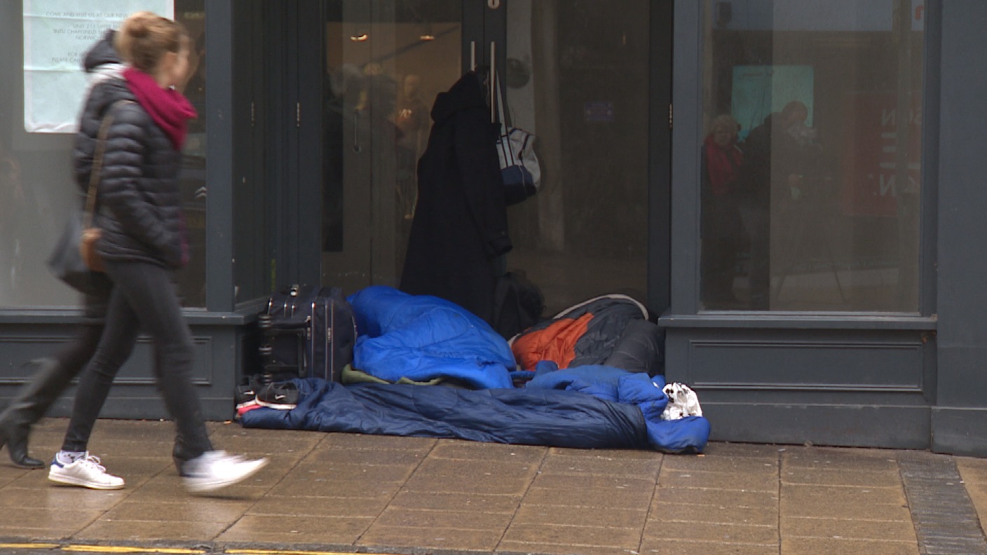 Share the warmth campaign helps keep cold at bay for homeless ITV