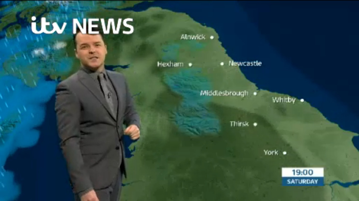 VIDEO: Saturday's forecast for the North East region | ITV News Tyne Tees