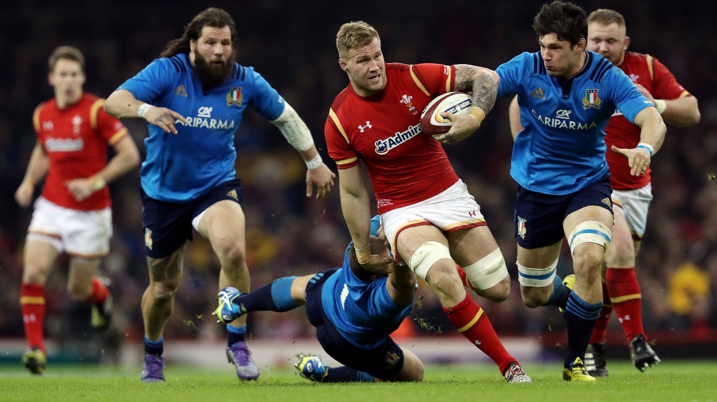 Moriarty Relishing Clash With Italy Legend Parisse | ITV News Wales