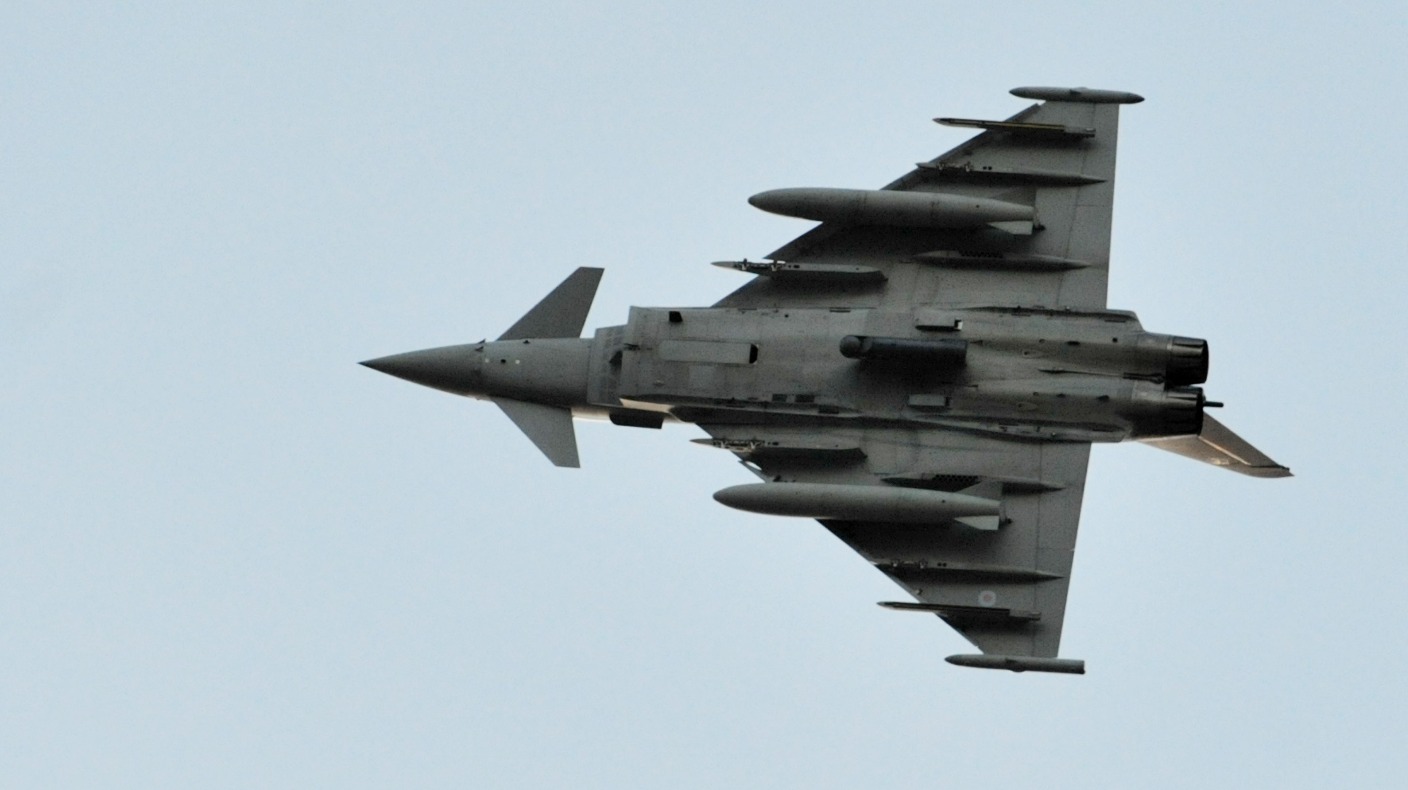 RAF Jets Scrambled To Intercept Russian Bombers Near UK Airspace | ITV News