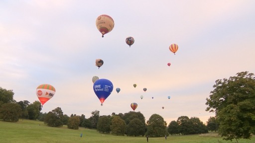 Forty balloons take flight to thank NHS key workers | ITV News West Country