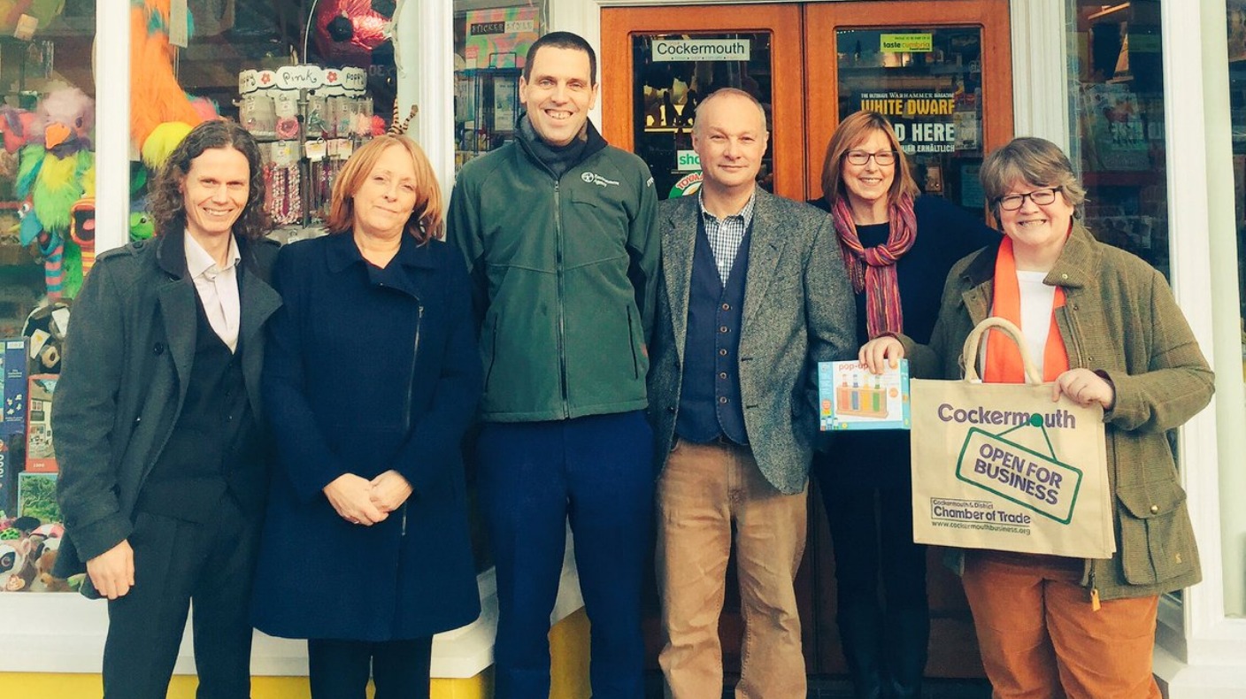 Floods Minister visits Cumbria | ITV News Border