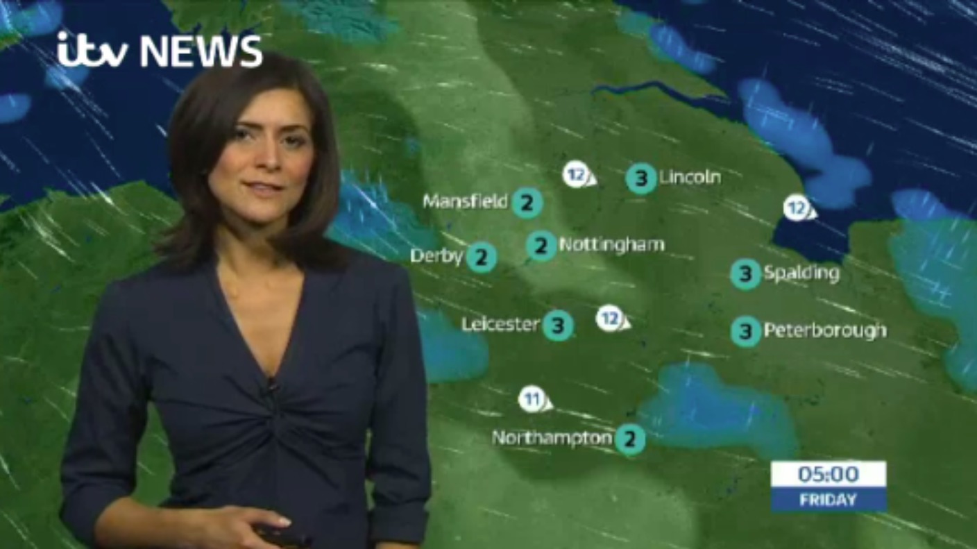 East Midlands Weather: Winds will ease overnight | ITV News Central