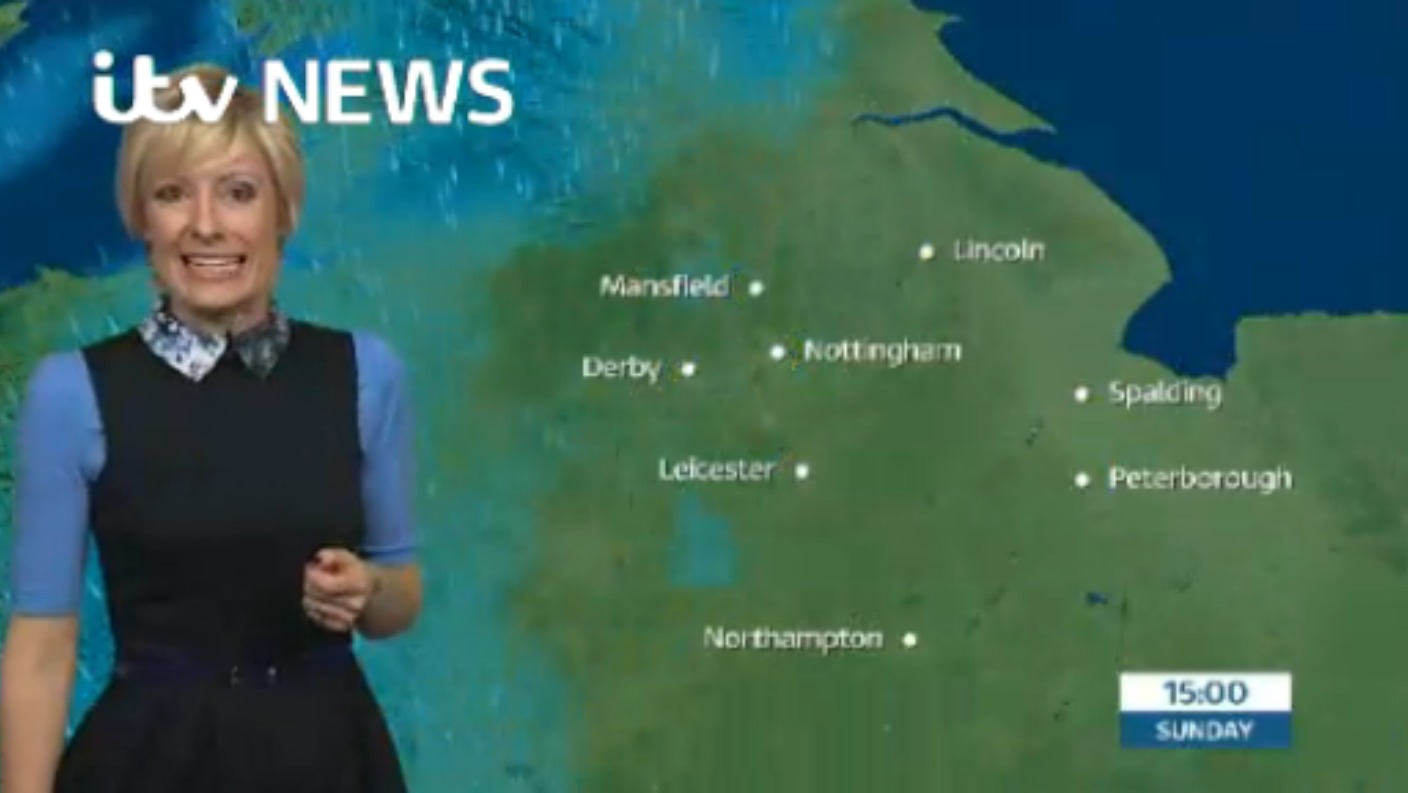 East Midlands Weather: Rain and wind | ITV News Central