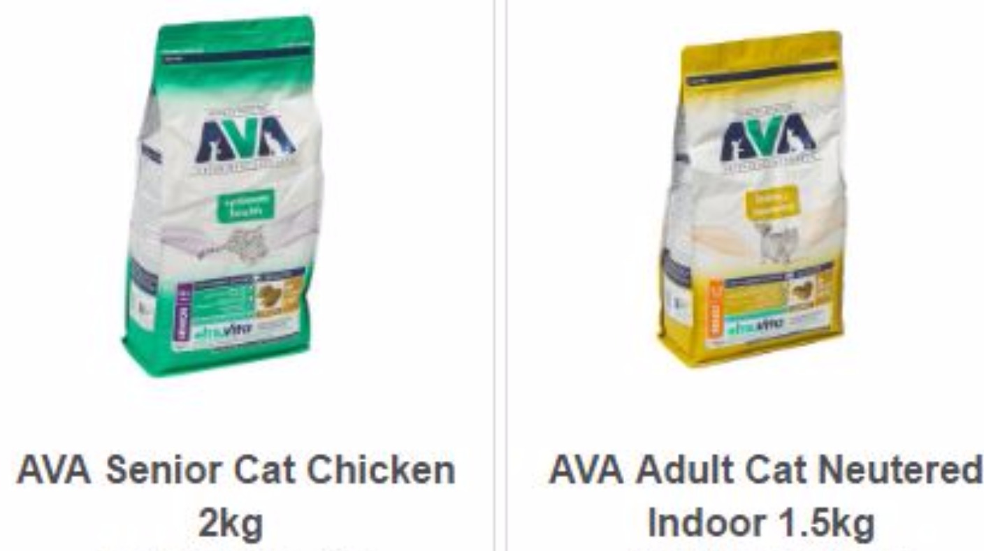 ava indoor cat food