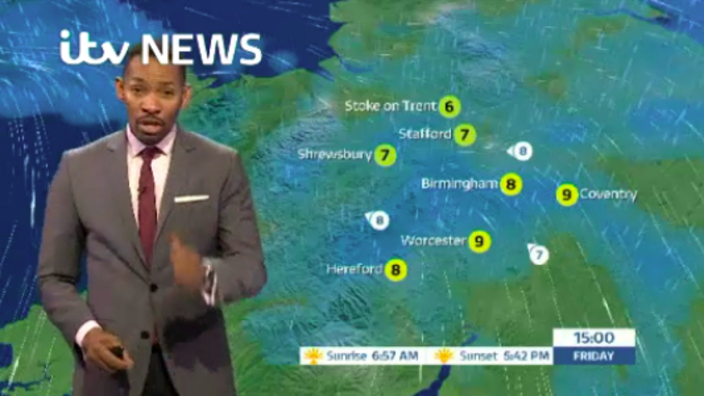 West Midlands Weather: Rain arriving overnight | ITV News Central