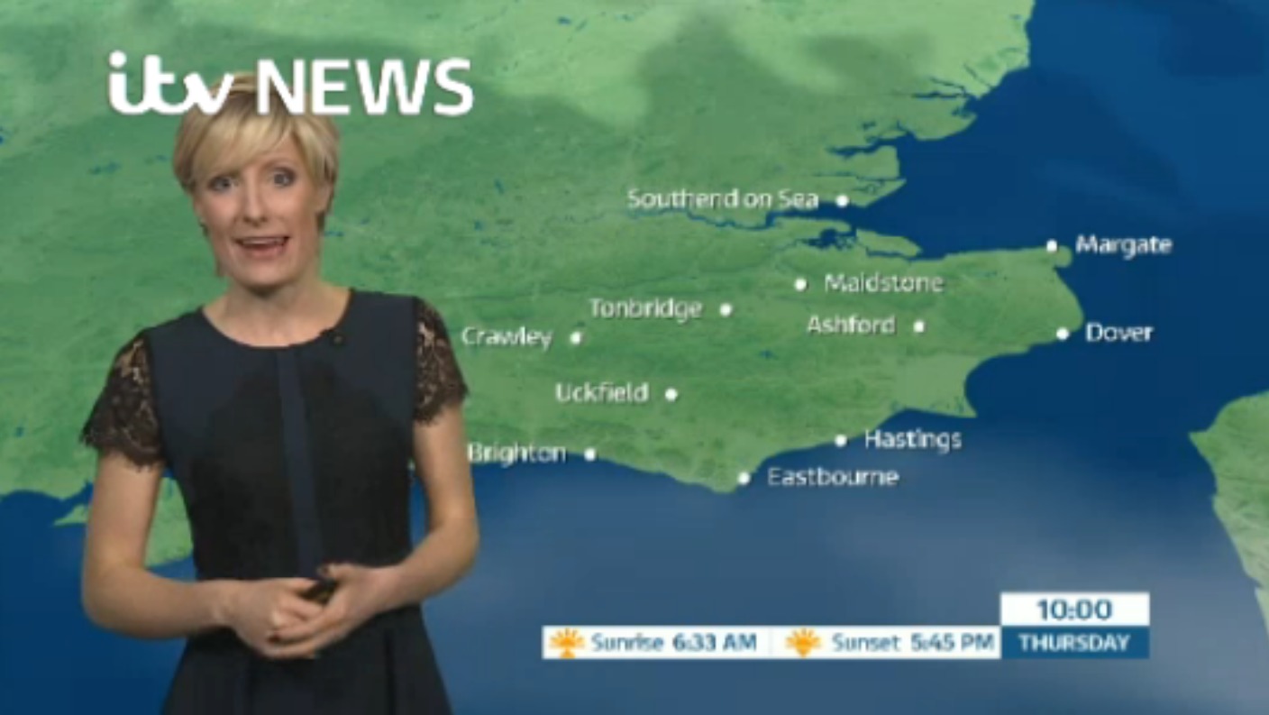Thursday's weather forecast for the east of the region | ITV News Meridian