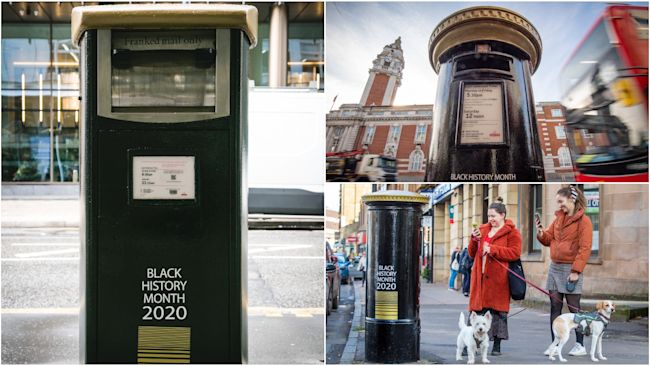 Black Postboxes Black Postboxes