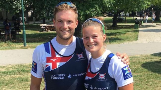 Siblings planning to bring Olympic glory home (source: itv) Siblings planning to bring Olympic glory home (source: itv)