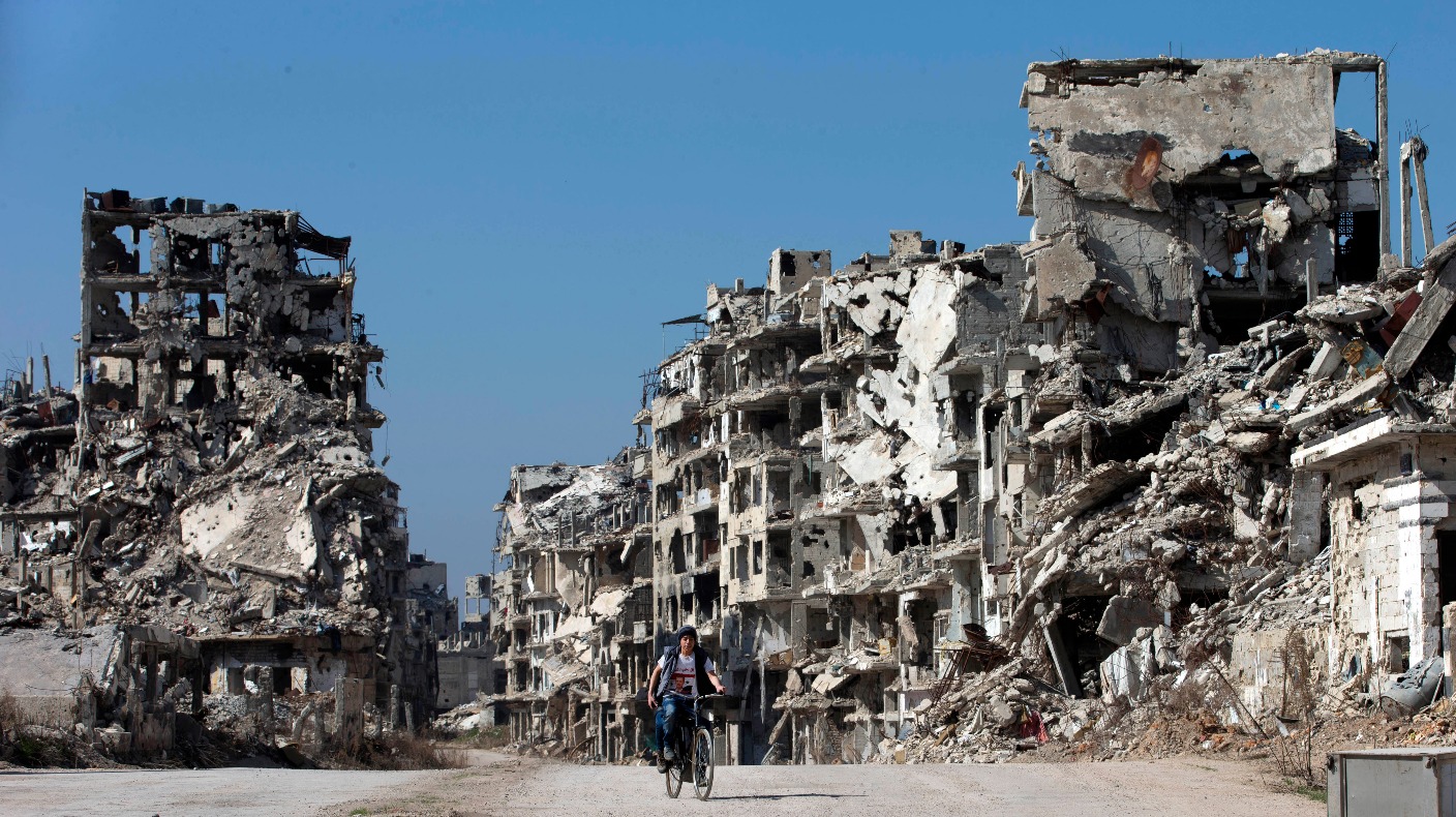  Syria destruction 'on a scale not seen since Second World War' 