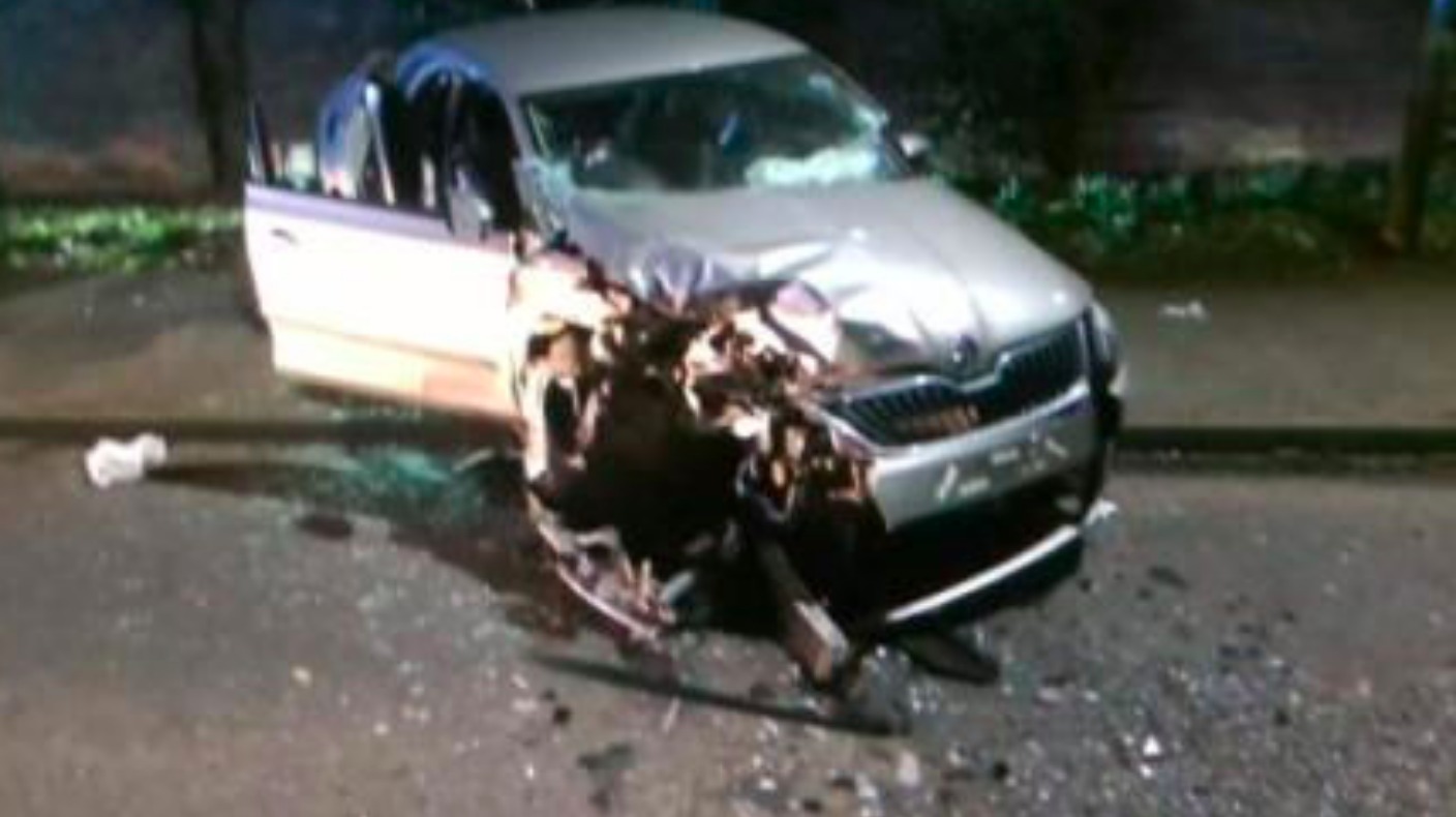 Two men treated in major trauma centre after crash | ITV News Central