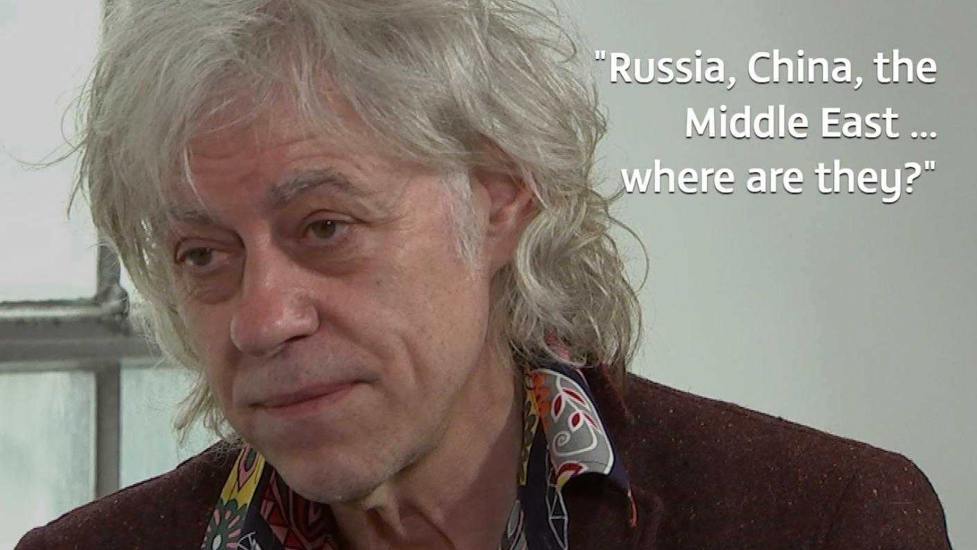 East Africa Crisis: Sir Bob Geldof Tells ITV News The World Must Do ...