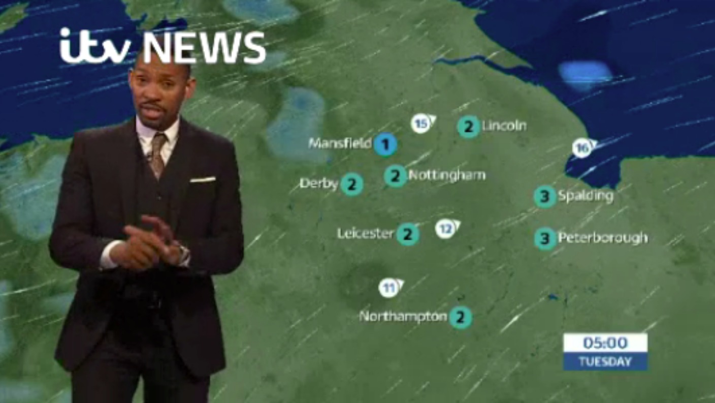 East Midlands Weather: Clear spells and isolated showers | ITV News Central
