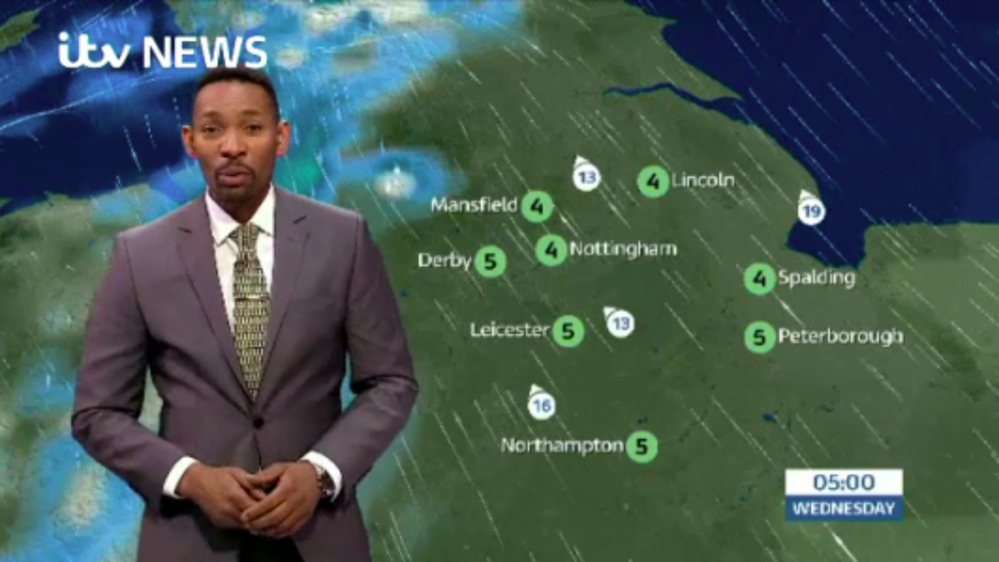 East Midlands Weather: A cold night with clear spells | ITV News Central