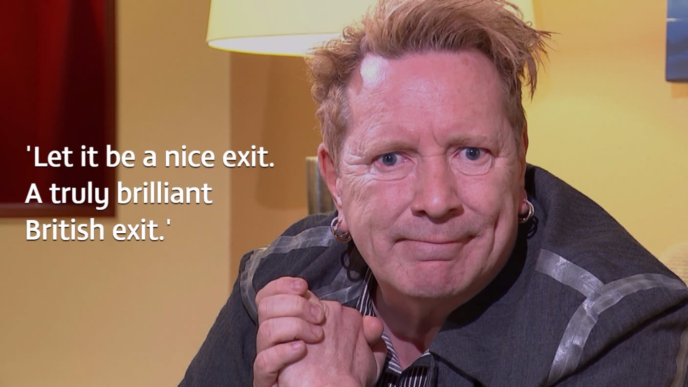 Ex Sex Pistols Frontman John Lydon Backs Brexit And Says He Always Liked The Queen Itv News