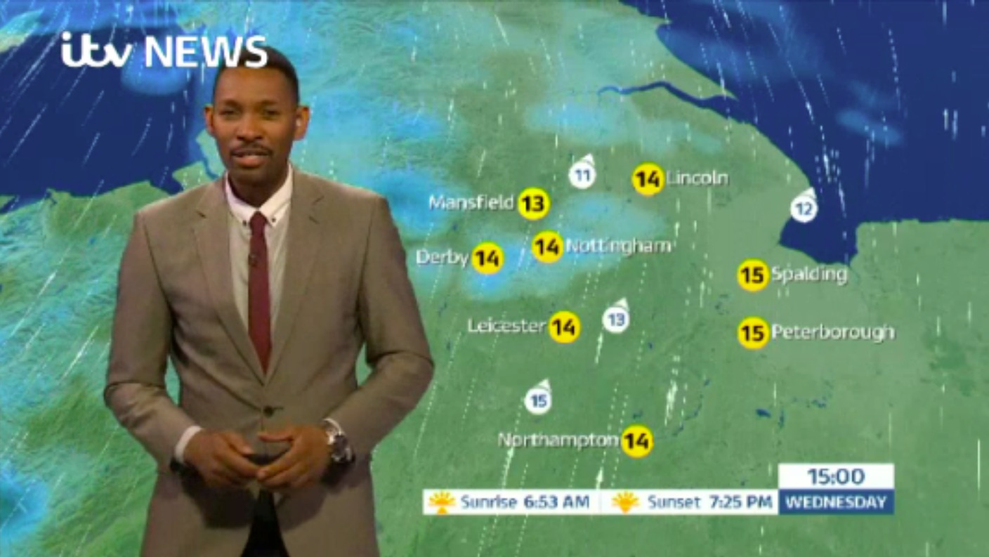 East Midlands Weather: Heavy showers will ease quickly | ITV News Central