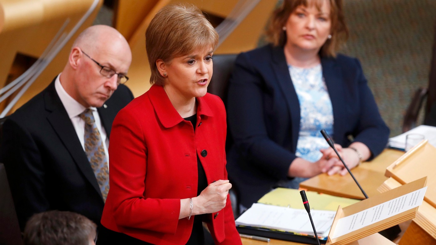 Snp Wins Vote For Second Referendum On Scottish Independence Itv News 