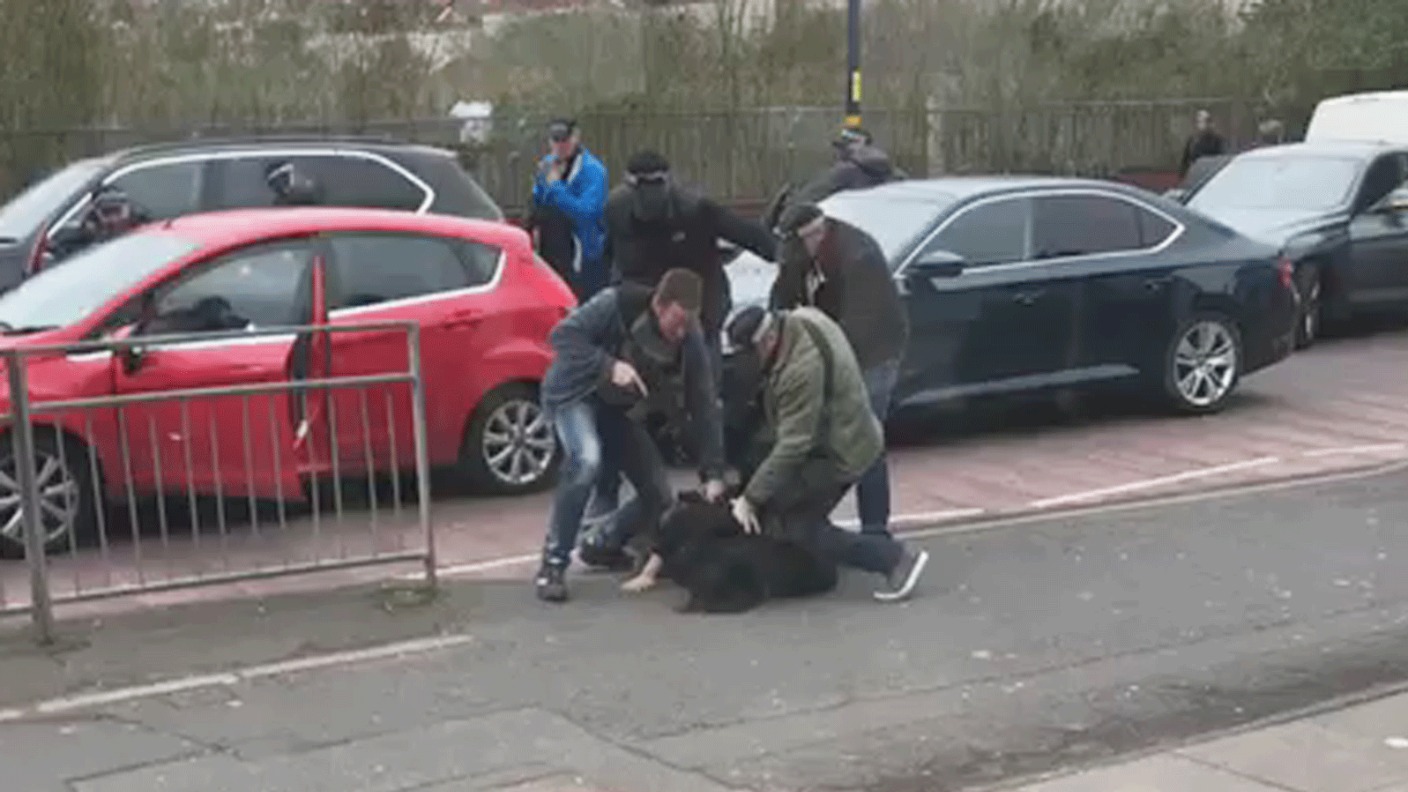 Armed police in Birmingham arrest two on suspicion of terror offences ...