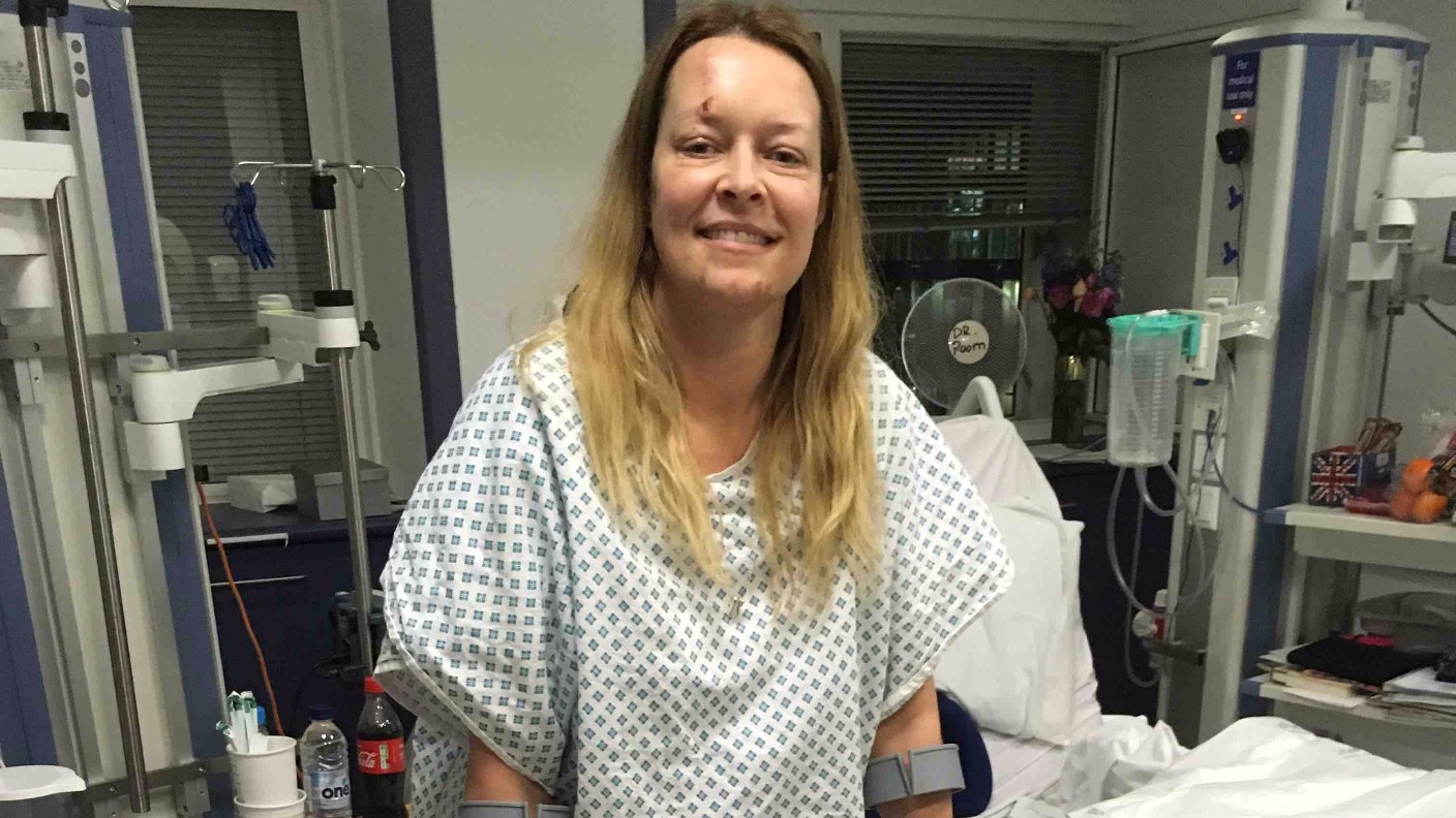 Westminster terror attack survivor, Melissa Cochran, pictured in