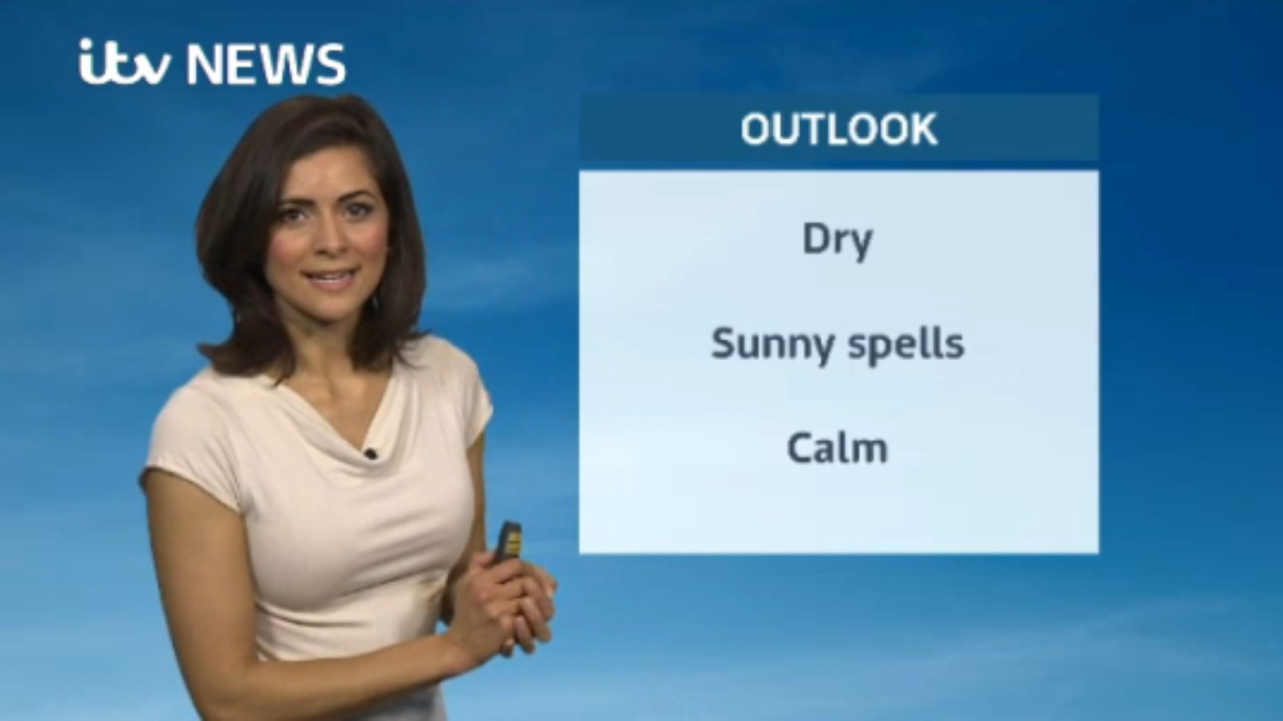 Monday's weather for the east of the region | ITV News Meridian