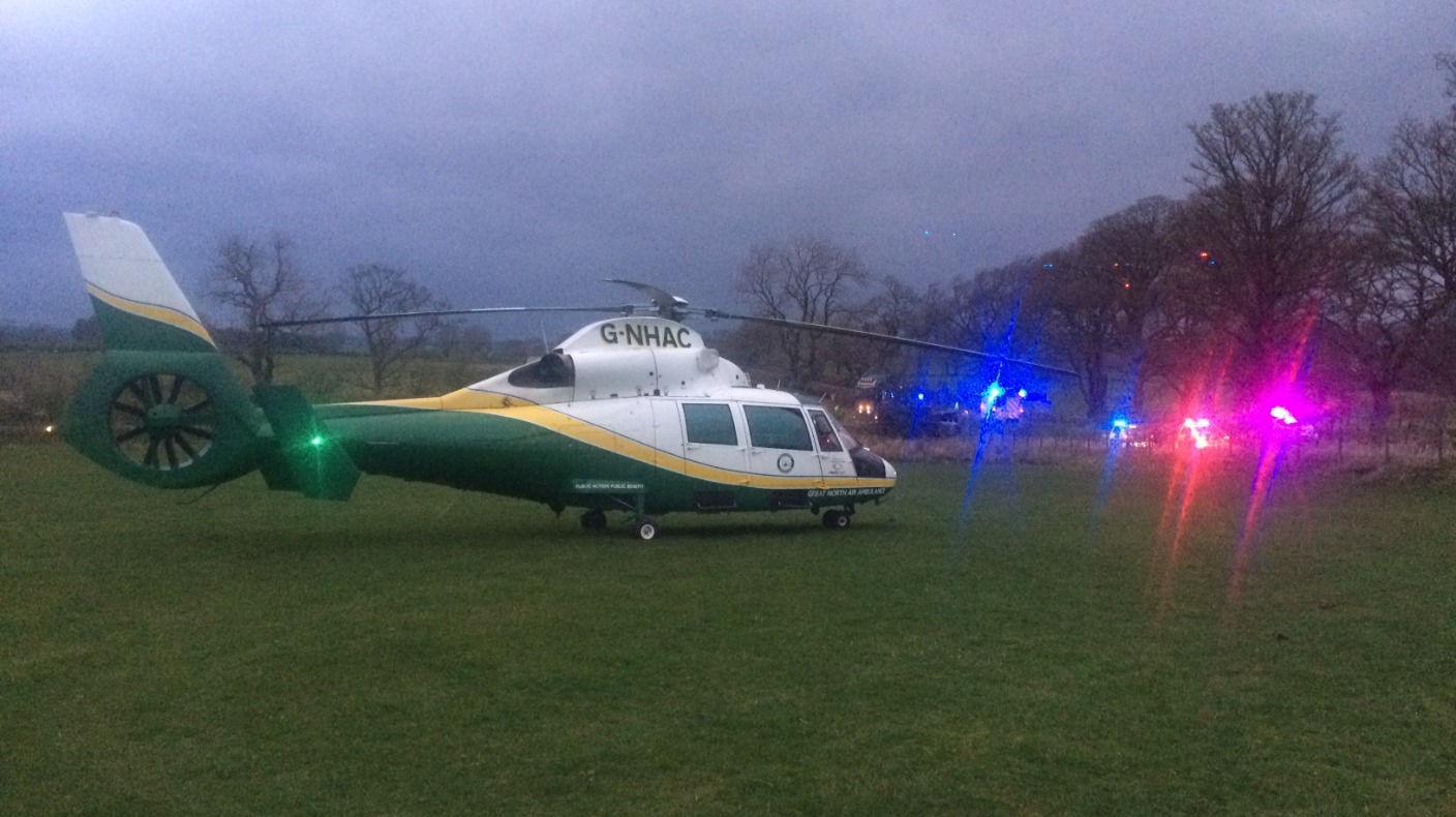 Air Ambulance Targeted By Laser Strike Itv News Tyne Tees 